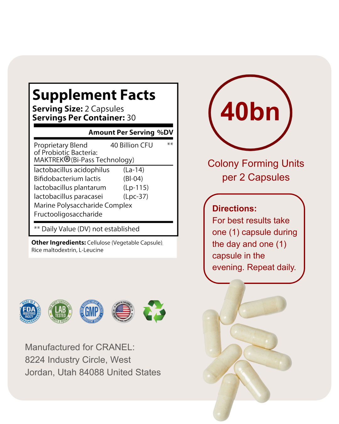 pH Balance Probiotics