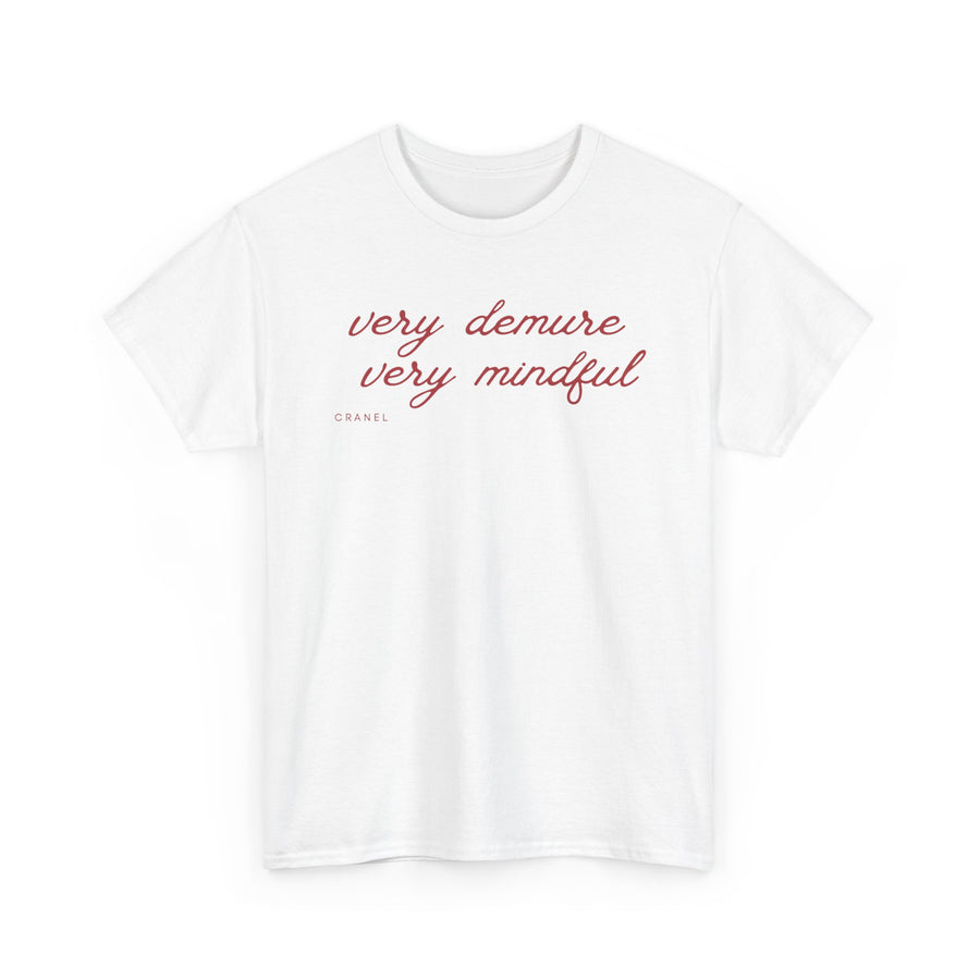 very demure, very mindful t-shirt